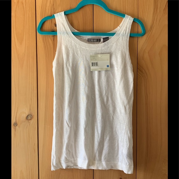 🌈 Liz Claiborne White Tank - Picture 1 of 5